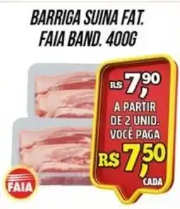 Zattão Supermercado Barriga suína fat. faia band oferta