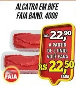 Zattão Supermercado Alcatra em bife faia band oferta