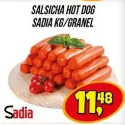 Zattão Supermercado Salsicha hot dog sadia kg/granel oferta