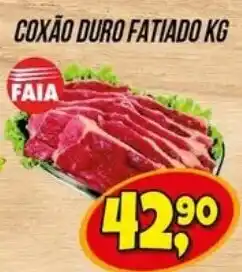 Zattão Supermercado Coxão duro fatiado kg oferta