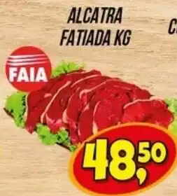 Zattão Supermercado Alcatra fatiada kg oferta