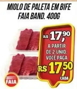 Zattão Supermercado miolo de paleta em bife oferta
