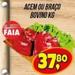 Zattão Supermercado Acem ou braço bovino kg oferta