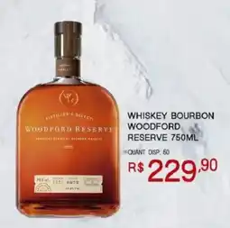 Bistek Supermercados Whiskey bourbon woodford reserve oferta