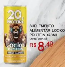 Bistek Supermercados Locko protein manga e abacaxi oferta