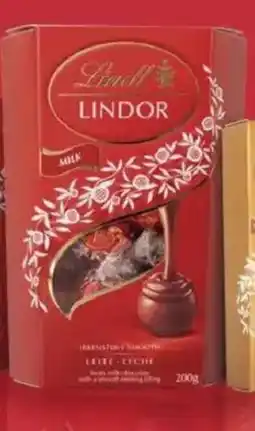 Bistek Supermercados Bombom Lindt Lindor AO Leite oferta