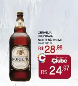 Bistek Supermercados Cerveja uruguaia nortena oferta