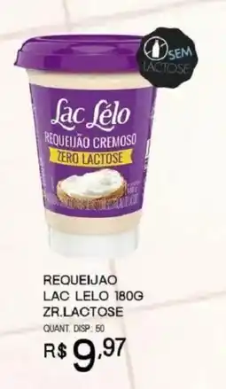 Bistek Supermercados Requeijão lac lelo zero lactose oferta