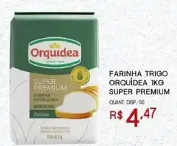 Bistek Supermercados Farinha trigo orquídea 1kg super premium oferta