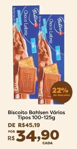 Mercadinhos São Luiz Biscoito Bahlsen Vários Tipos oferta