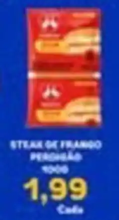 Carvalho Supermercado steak de frango perdigão oferta