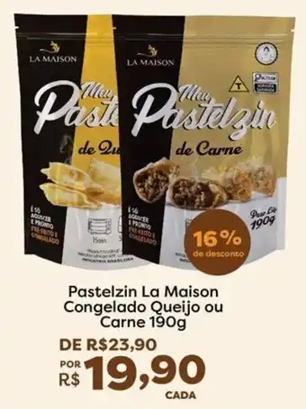 Pastelzin la maison congelado queijo ou carne