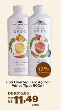 Mercadinhos São Luiz Chá Libertea Zero Açúcar Vários Tipos oferta