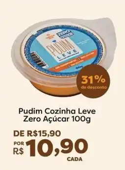 Mercadinhos São Luiz Pudim cozinha leve zero açúcar oferta