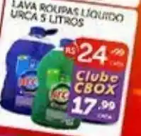 CenterBox lava roupas líquido urca 5 litros oferta