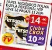 CenterBox Papel higiênico folha dupla personal vip oferta