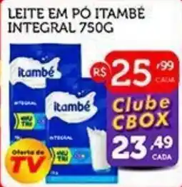 CenterBox Leite em pó itambé integral oferta