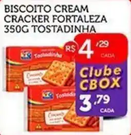 CenterBox Biscoito cream cracker fortaleza tostadinha oferta
