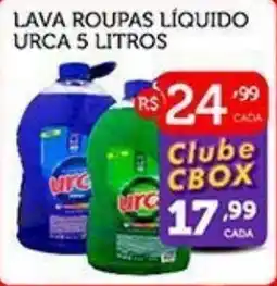CenterBox lava roupas liquido urca 5 litros oferta