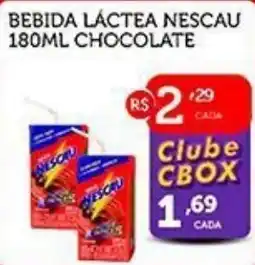 CenterBox bebida lactea nescau chocolate oferta