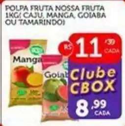 CenterBox Polpa fruta nossa fruta oferta