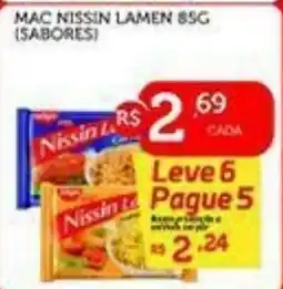 CenterBox mac nissin lamen bsg (sabores) oferta