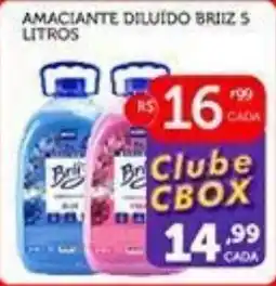 CenterBox Amaciante diluído briz 5 litros oferta