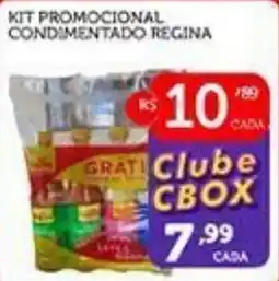 CenterBox kit promocional condimentado regina oferta