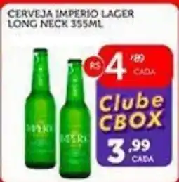 CenterBox Cerveja imperio lager long neck oferta