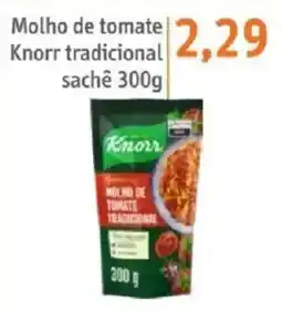Sonda molho de tomate knorr tradicional oferta