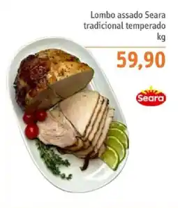 Sonda Lombo assado Seara tradicional temperado oferta