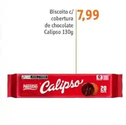 Sonda Biscoito c/ cobertura de chocolate Calipso oferta