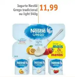 Sonda Iogurte Nestlé Grego tradicional ou light oferta