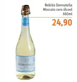 Sonda Bebida Donnatella Moscato zero álcool oferta