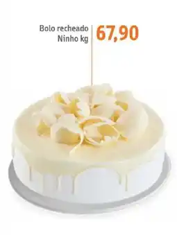 Sonda Bolo recheado Ninho kg oferta