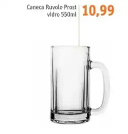 Sonda Caneca Ruvolo Prost vidro oferta