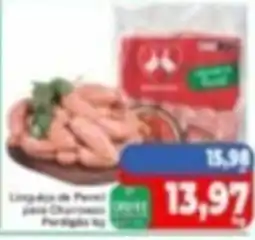 Rede Super Compras Linguiça de Porco para Churrasco Perdigão kg oferta