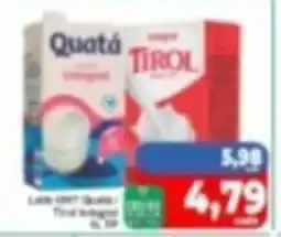 Rede Super Compras Leite UHT Quata / Tirol Integral oferta