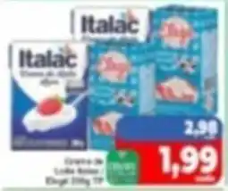 Rede Super Compras Creme de leite italac oferta