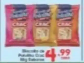 Biscoito de Polvilho Crac My Sabores