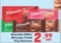 Rede Super Compras Biscoito wafer minueto pural 81g sabores oferta