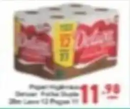 Rede Super Compras Papel higienico deluxe folha dupla oferta