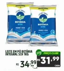 Rede Parceria Leite em pó betânia integral sch oferta