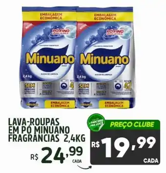 Lava-roupas em po minuano fragrancias
