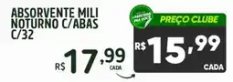 Rede Parceria absorvente mili noturno c/abas oferta