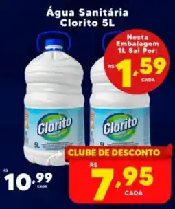 Nidobox Água Sanitária Clorito oferta