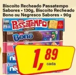 Rede Supermarket Biscoito Recheado Passatempo oferta