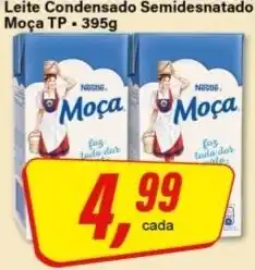 Rede Supermarket Leite Condensado Semidesnatado Moça TP oferta