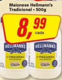 Rede Supermarket Maionese hellmann's tradicional oferta