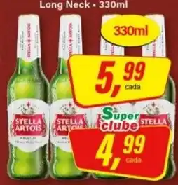 Rede Supermarket Stella artois long neck oferta